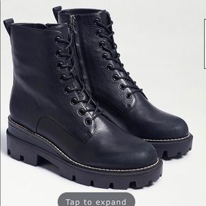 Sam Edelman Garret Combat Boot Platform
